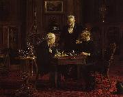 Thomas Eakins The Chess Players china oil painting artist